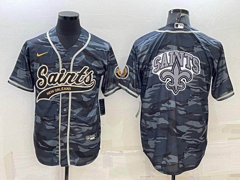 Men New Orleans Saints Blank Camo 2022 Nike Co branded NFL Jersey->nfl hats->Sports Caps